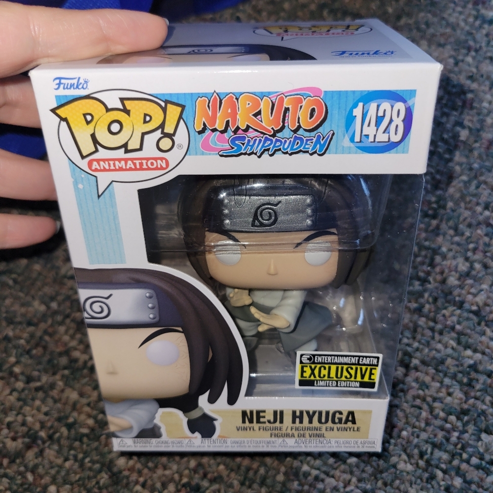 Funko Pop! Naruto Shippuden 1428 Neji Hyuga Vinyl Figure